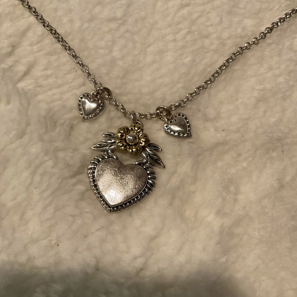Lucky Brand Jewelry - Lucky Brand Hearts and Flower Necklace